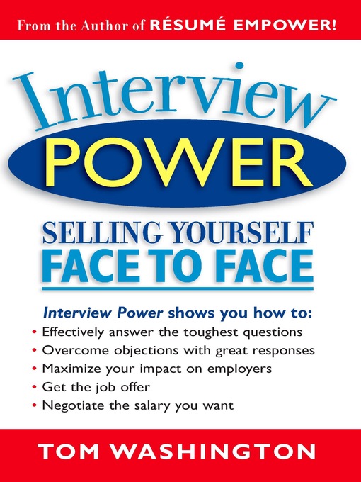 Title details for Interview Power by Tom Washington - Available